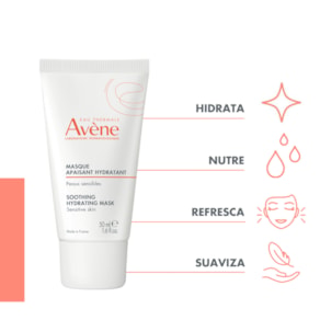 Avène Máscara Hidratante Iluminadora 50ml